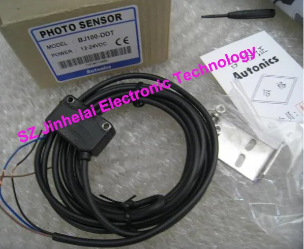 

New and original BJ100-DDT-P, BJ100-DDT Autonics PHOTO SENSOR DC12-24V