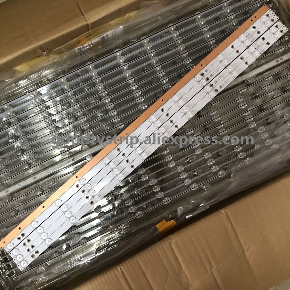 Светодиодный Подсветка 12 лампы Газа для Phi lips 43 &quotТВ LB43014 V0_00 TPT430U3 EQLSJ A.G 43PUS6501 43PUS6101