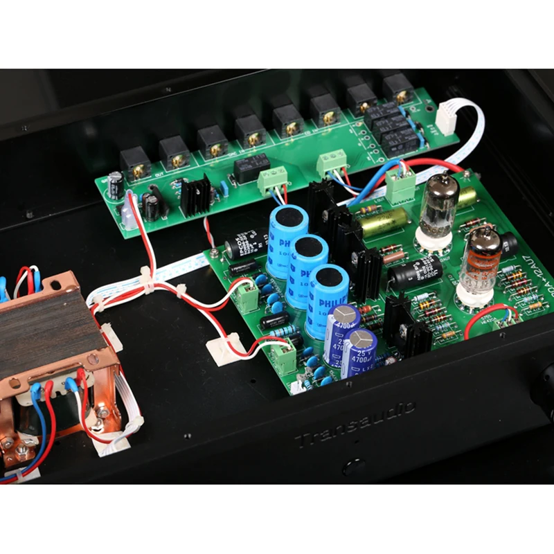 3 входа 1 Выход аудио Переключения источника с OMRON Реле AC9 15v|Усилители мощности| |