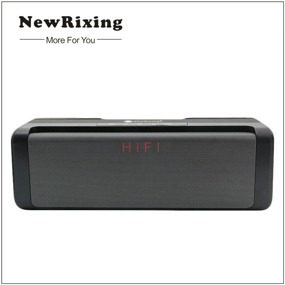 Портативный Bluetooth динамик NewRixing беспроводная звуковая панель мини s звуковой