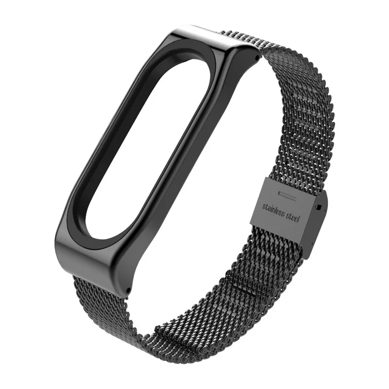 Оригинальный ремешок Mijobs Milanese для Xiaomi Mi Band 3 несколько браслетов на выбор