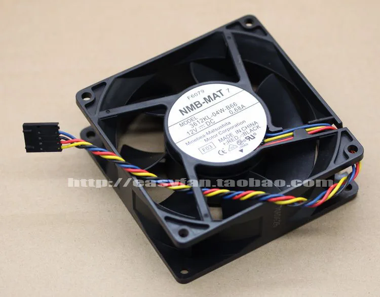 Новый NMB MAT 3612KL 04W B66 12V 0.68A 9032 4 линии для DELL сервер блок питания ATX вентилятор