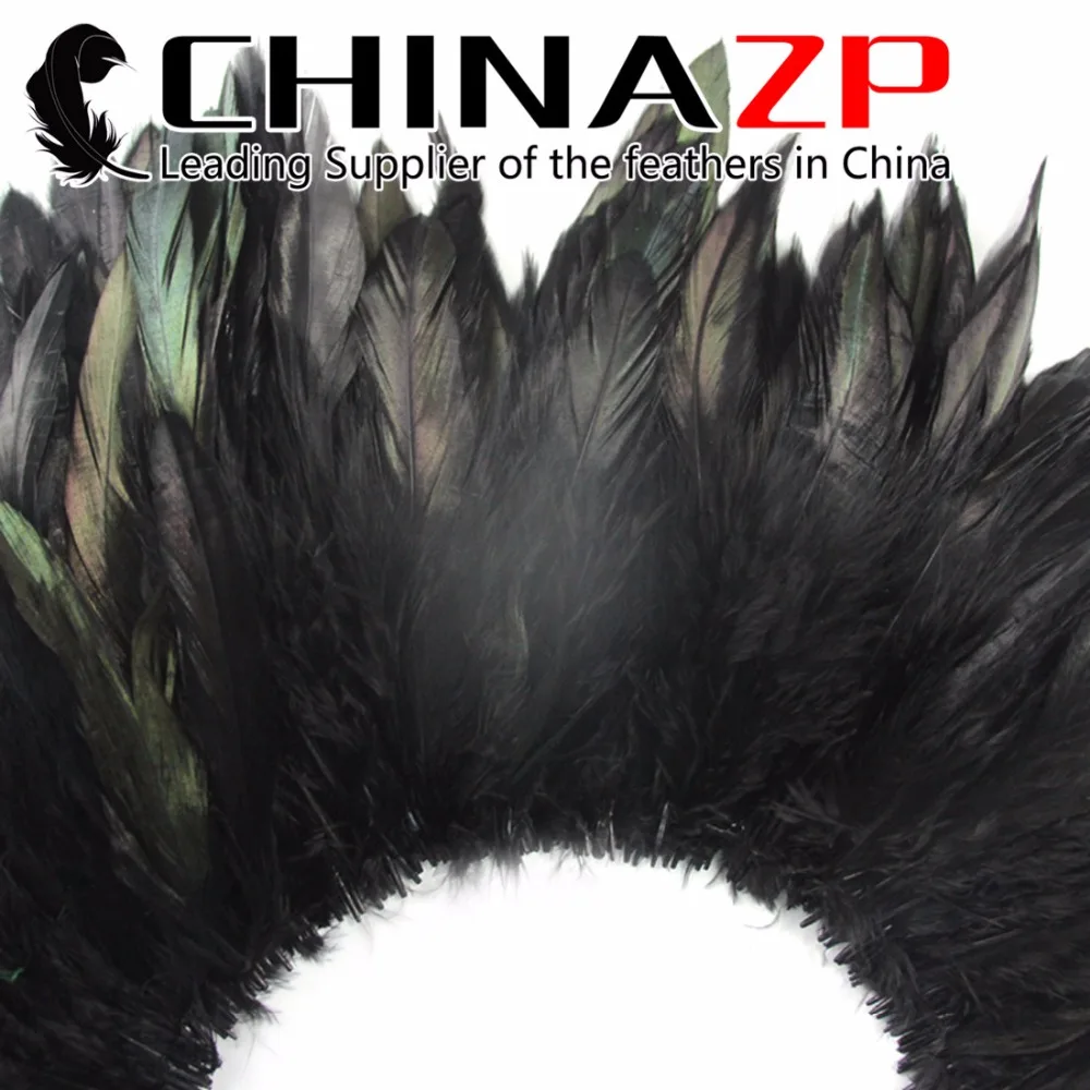 Дешевая фабрика CHINAZP, оптовая продажа, 6-8 дюймов, 800 шт./комплект, Лидер продаж, окрашенные черные полубронзовые нанизанные перья с хвостом