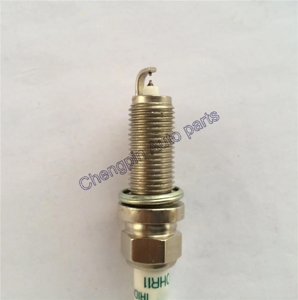 (4 шт./лот) Двойная иридиевая Свеча зажигания OEM # 22401-JD01B FXE20HR11 автомобильная свеча