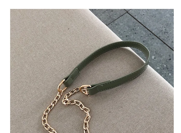 PUIMENTIUA Fashion Green PU Leather Crossbody Bags Women Small Handbag Bag Hand Bag Ladies Evening Bags