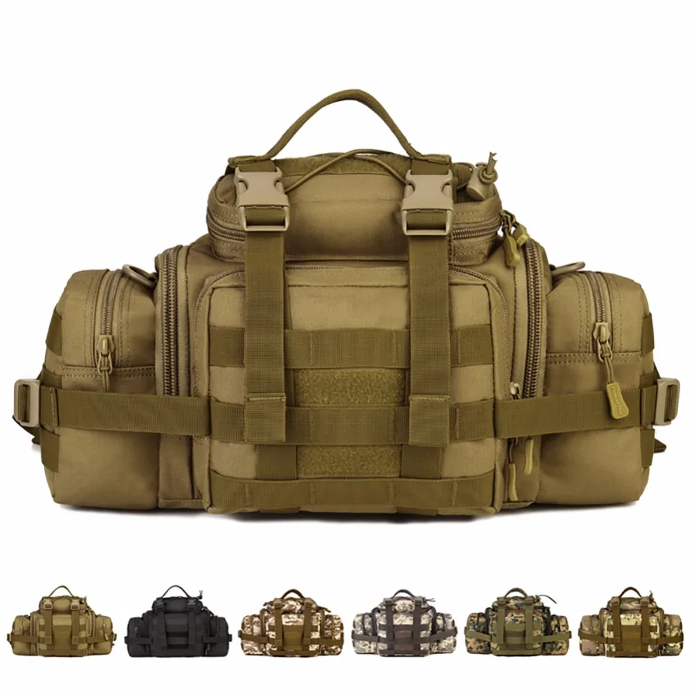 Открытый Molle Военная поясная сумка водонепроницаемый SLR камеры поясная сумка тактика большой Shouder сумки-мессенджеры Новые