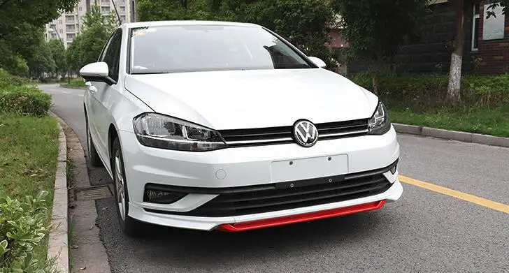 Для Volkswage Golf Body kit спойлер- Гольф 7 абс задний спойлер передний бампер диффузор защитные бамперы