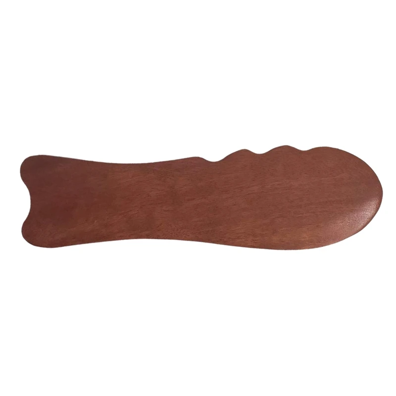 Натуральный инструмент Jujube из дерева Gua Sha массажный для скребка Guasha ручная