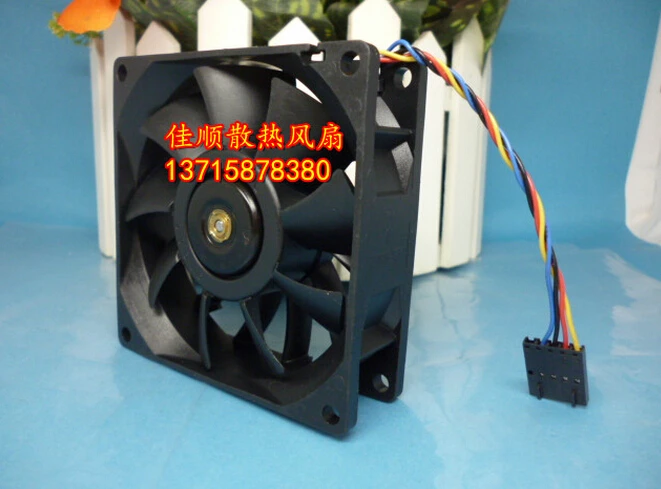 FFB0812SH DW014-X00 A00 80*80*25 12V 0.60A вентилятор (4 линии 5 контактный разъем) | Компьютеры и офис
