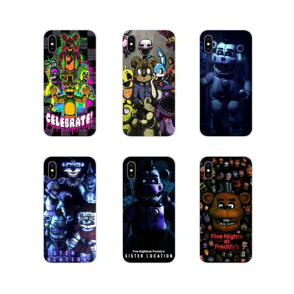 Аксессуары чехлы для телефонов Чехлы SFM Fnaf АНИМАТРОНИКА аниме Huawei P Smart Mate Honor 7A 7C 8C
