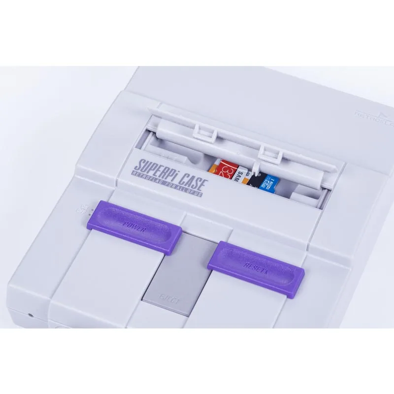 Raspberry Pi 3 Retroflag SUPERPi CASE-U чехол NESPi с функциональной мощностью и кнопки сброса для Raspberry Pi 3 Model B