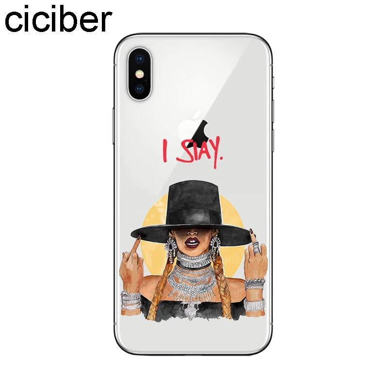 ciciber for iphone 11 Pro Max Beyonce Phone Case For Apple iPhone 7 8 6S Plus X XR XS 5 5S Soft TPU Coque Cover Fundas |