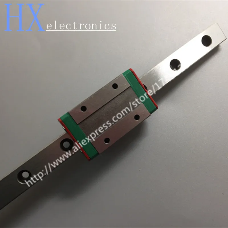 Бесплатная доставка 5 наборов миниатюрных линейных направляющих 400 мм MGN12 + MGN12H |