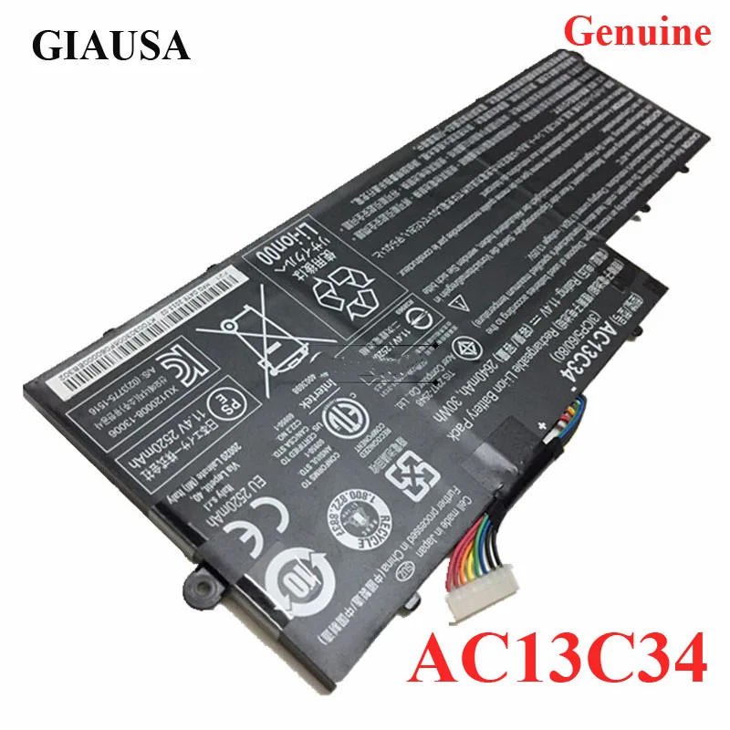 Аккумулятор AC13C34 для Acer Aspire E3 аккумулятор ICP5/60/80 ICP5/11 4 ICP5/ ICP5 1 5 10 10|Аккумуляторы