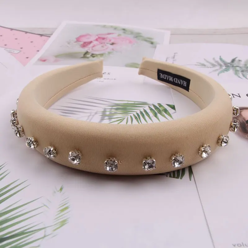 Индивидуальная Толстая губчатая головная повязка 3 см ширина мягкая с белым