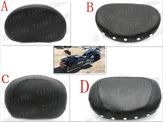 Подушка для спинки мотоцикла Yamaha VStar 400 650 1100 1300 Virago Xv 250 535 750 Road Star Custom Chopper Cruisers |