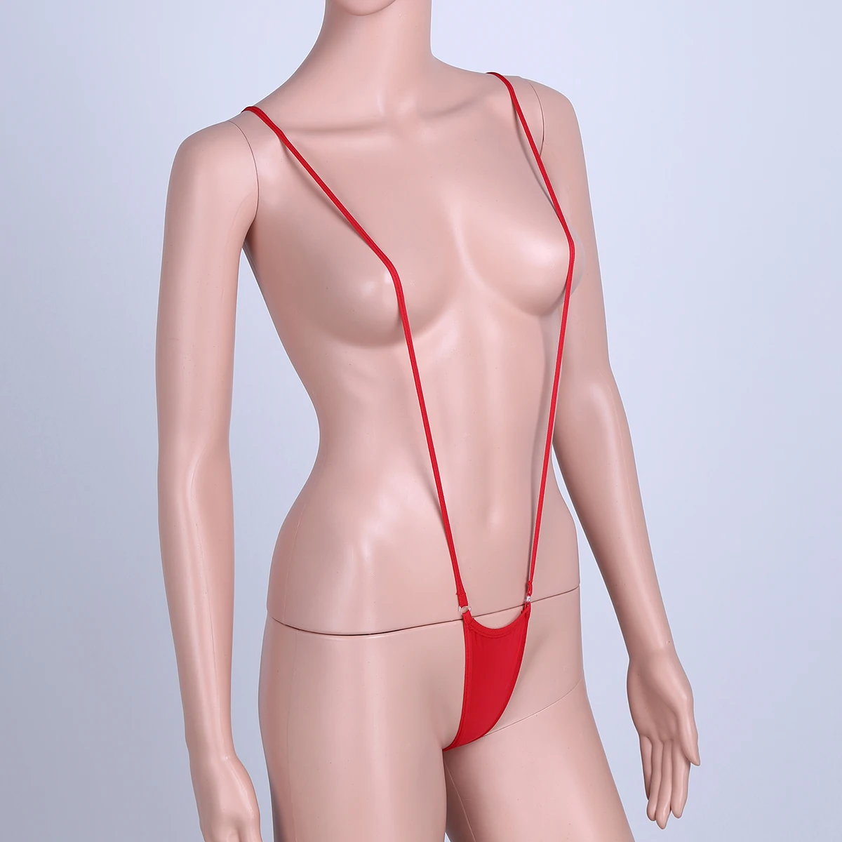 Sexy Swimsuit Monokini With Adjustable Strap One Piece Women Bikini Bottoms Swimwear Bodysuit Cheeky Lingerie Beach V Thong