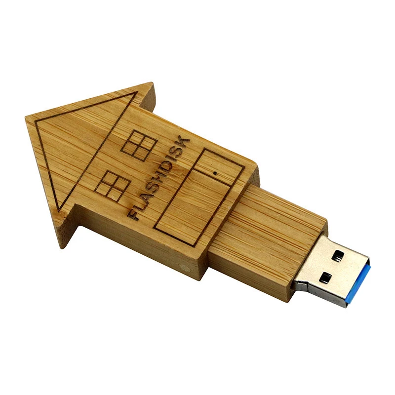 Pendrive деревянный дом USB флэш-память 3 0 памяти накопитель Ручка/Thumb/Автомобильный usb
