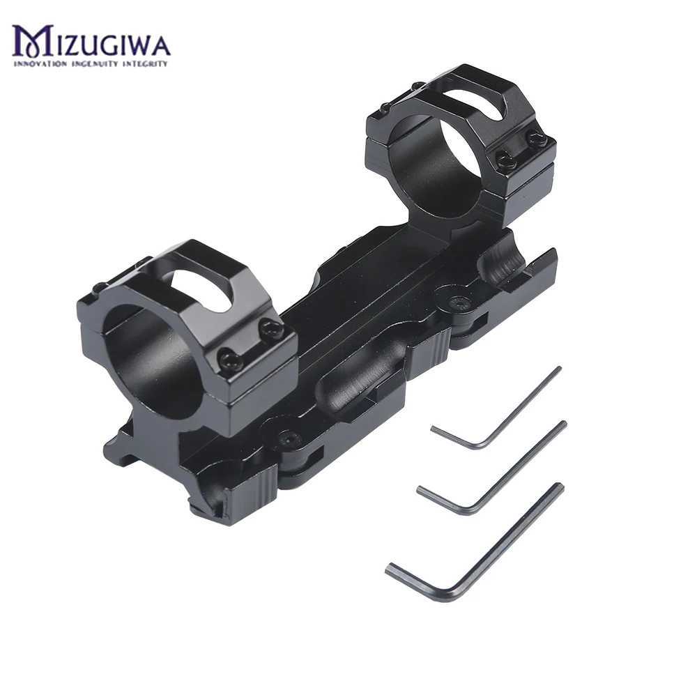 MIZUGIWA Охотничья винтовка 30 мм быстросъемный кронштейн Picatinny Weaver 20 рейка AR15 AK47 M4