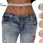 Белые, красные, синие женские ажурные колготки с высокой талией, сетчатый клубный колготки, трусы, вязаные колготки из сетки, брюки с большой сеткой, TT016, 1 шт.