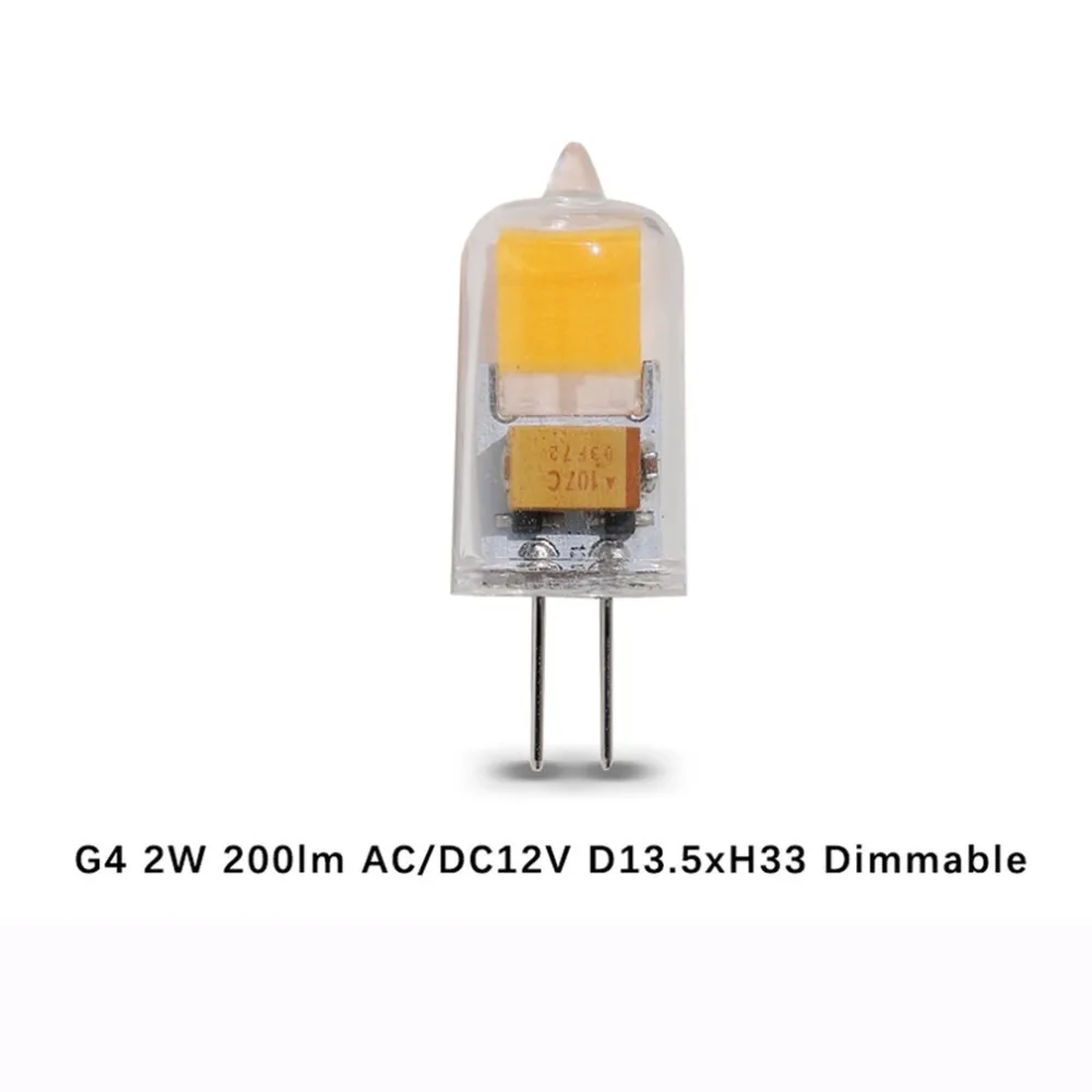 Mini G4 2w Dimmerable Crystal Led Lamps Energy Saving Room Outdoor/indoor Light protecting eyes energy saving | Освещение