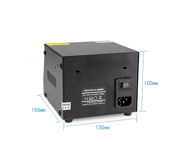 GORDAK 868D 2 в 1 паяльная станция 500 Вт SMD паяльная станция горячий воздушный пистолет Электрический паяльник для сварки ремонтные инструменты