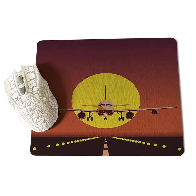 25X29cm MaiYaCa мой любимый самолет Airbus Cockpit геймер скорость мыши розничная маленький резиновый коврик для мыши размер для 25x29 см резиновые коврики для мыши - Цвет: 25X29cm