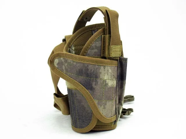 Регулируемый тактический обмотки Бедро Нога Пистолет Чехол для кемпинга на