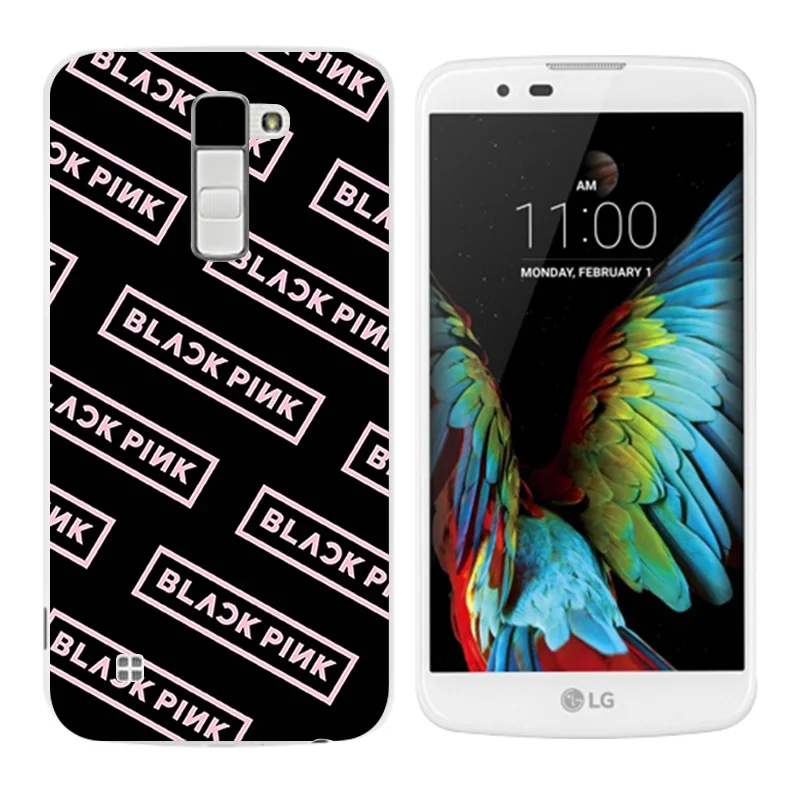 Мягкий ТПУ чехол для телефона LG K10 K 10 LTE K420N K430 K430DS 5 3 задняя крышка с черными