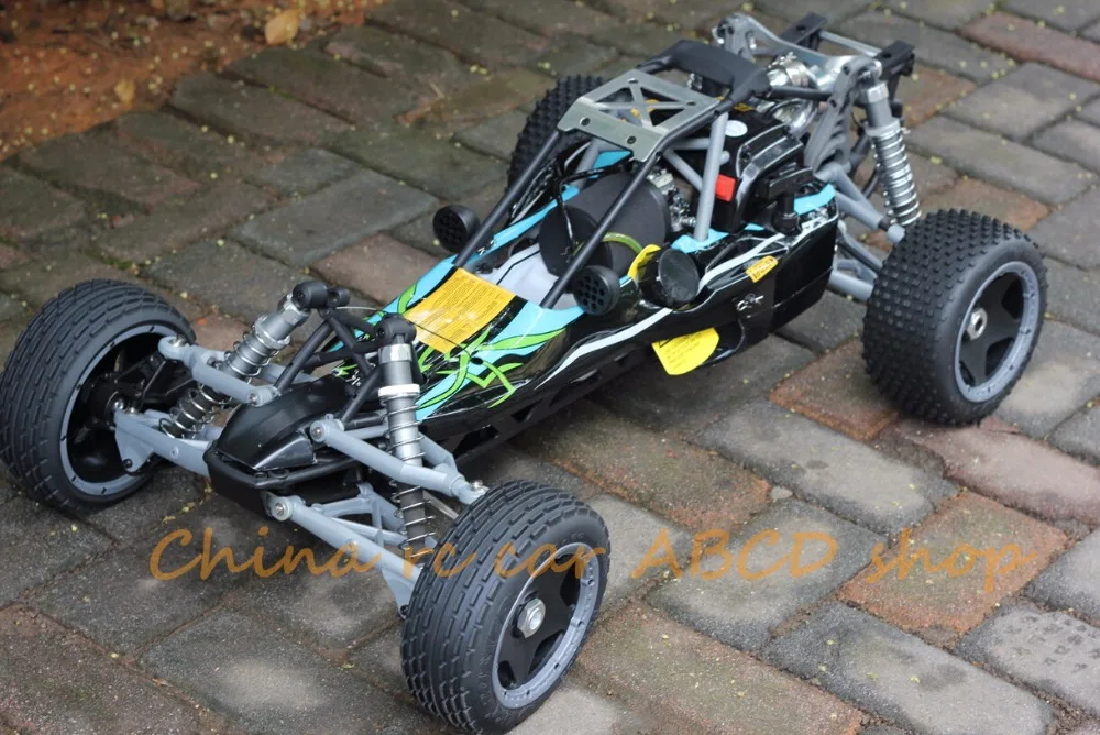 Радиоуправляемый автомобиль 1:5 26cc 4 Болтовой двигатель Baja Walbro 997 Carb ss Tunepipe + 2 4G