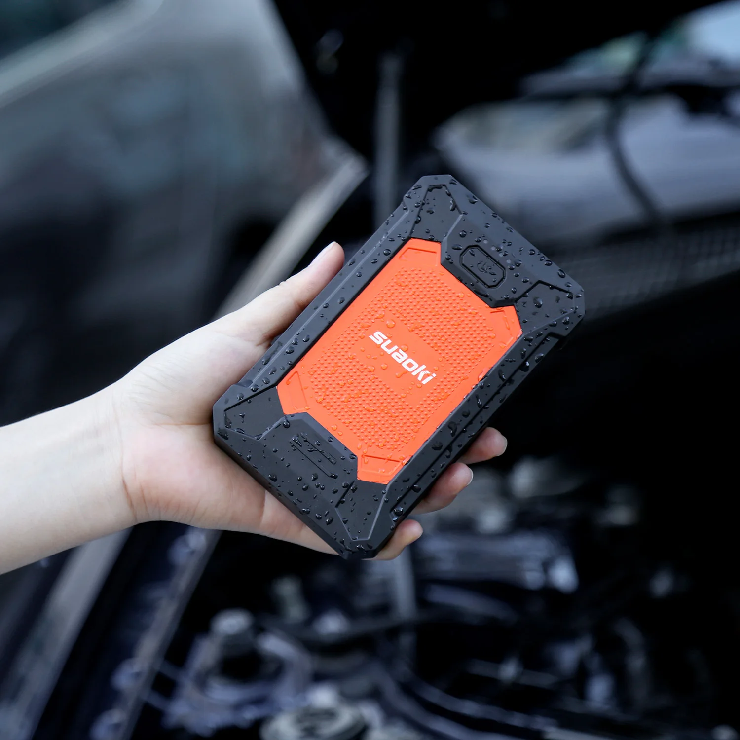 SUAOKI CJS03 600A пиковый стартер для автомобиля 4л газ или 2л дизельный двигатель портативный умный аккумулятор зажим для 12 В автомобилей автомобили грузовики