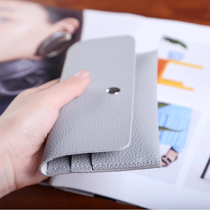 

BLEVOLO Gifts For Women Wallet Female Slim Long Purse Soft Solid Clutch Bags Multi-Card Slot Money Pocket PU Leather Handbag