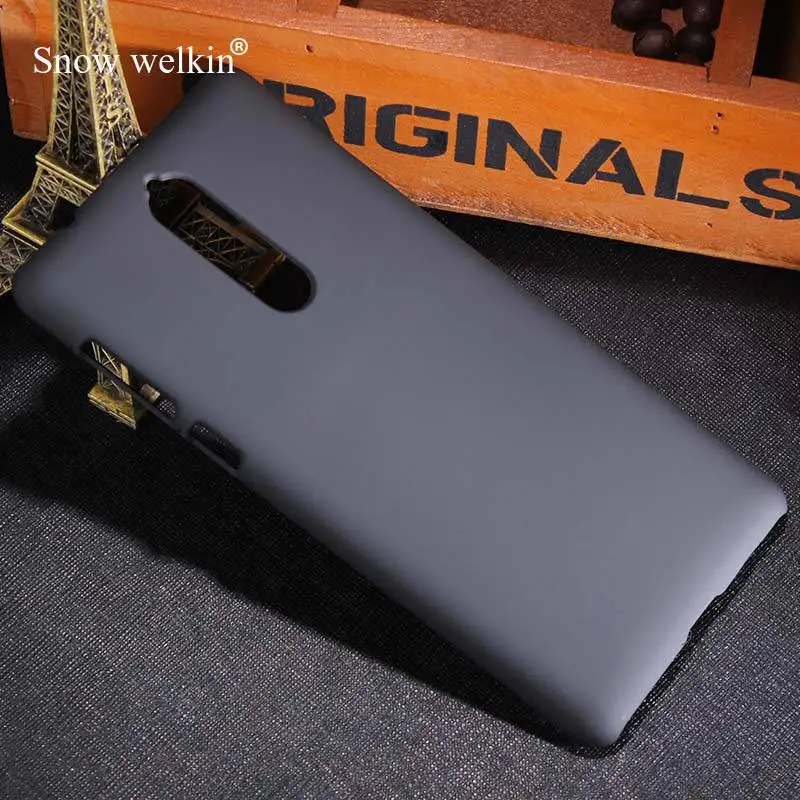 Snow Welkin для Nokia8 много цветов роскошный прорезиненный матовый пластиковый жесткий