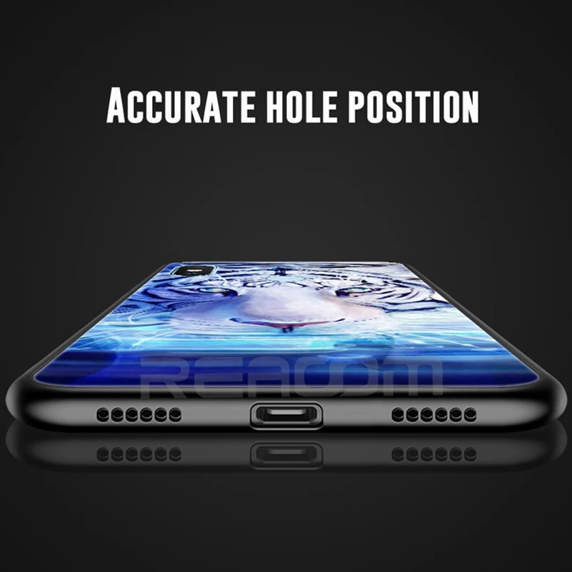 Glass Cover Phone Case for Xiaomi Redmi 5 Plus Silicone Shockproof Xiami Xioami Mi 8 A1 5X RedMi Note 4X Pro |