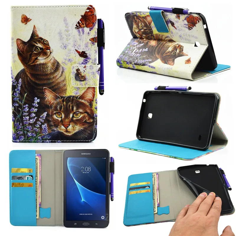 Чехол для Samsung Galaxy Tab 4 7 0 дюйма SM T230 / T231 T235|case tablet|tablet casetablet leather case |