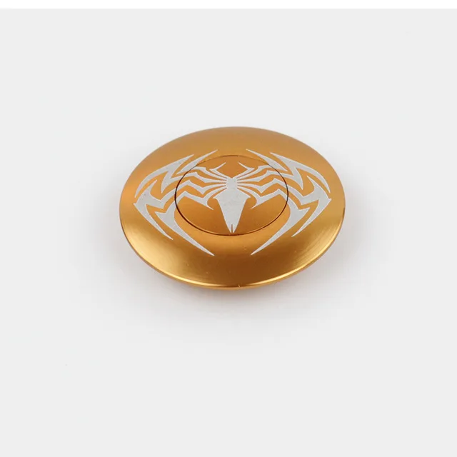 Spider orange Велосипедная вынос верхней крышки гарнитуры с болтом относится к 28,6 мм 1 1/" передняя вилка головка трубы Капитан Америка логотип в виде паука флаг США - Цвет: Spider orange