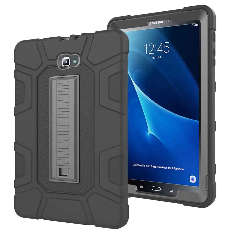 Безопасный силиконовый чехол с подставкой Shockwave для Samsung Galaxy Tab A 10 1 дюймов 2016