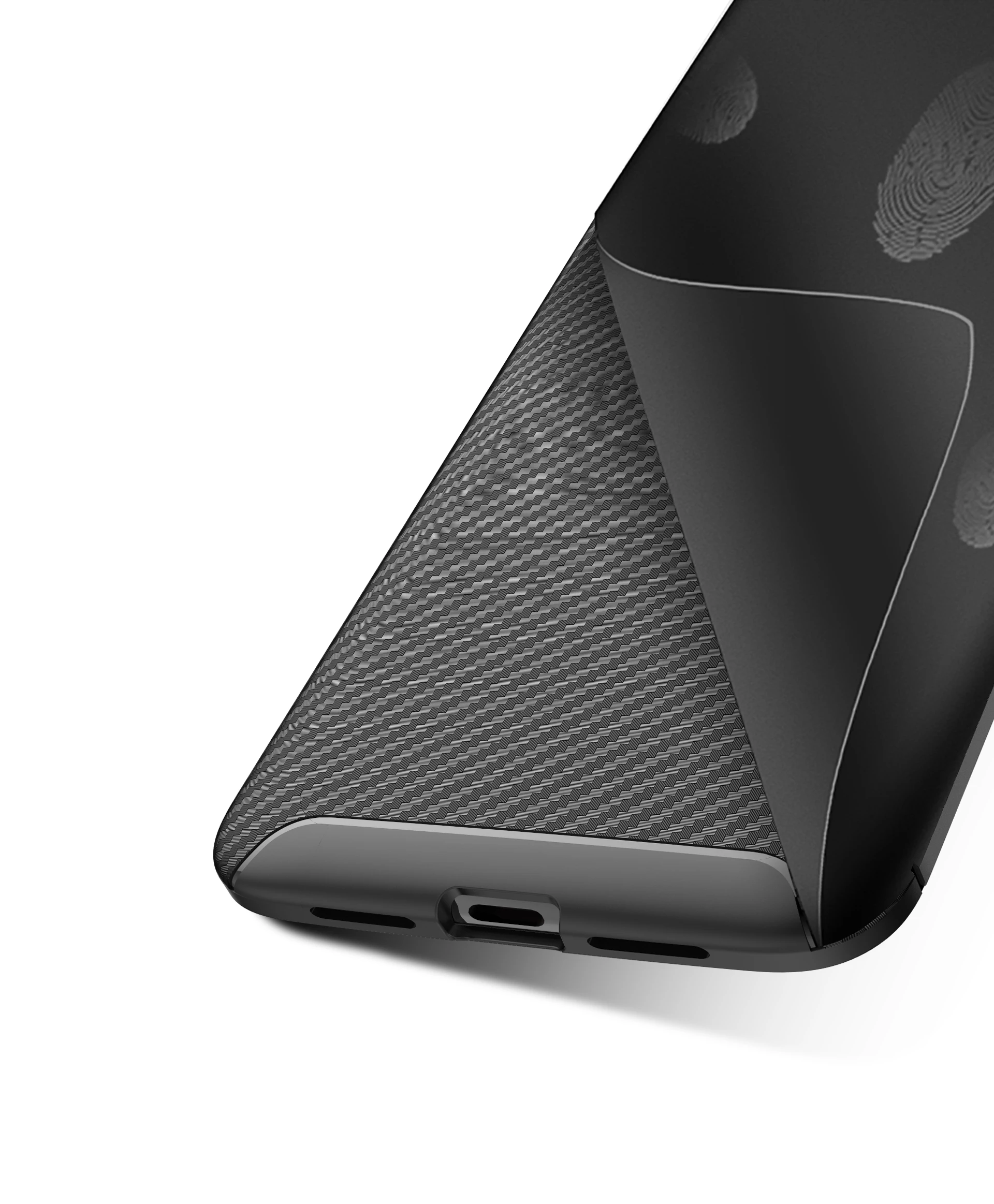 Чехол для телефона из углеродного волокна Oneplus One plus 6 6T 7 высококачественный
