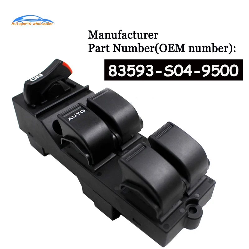 Автозапчасти 83593 S04 9500 83593S049500 для Honda Civic CX EX HX LX Si 4 двери 96 2000 переключатель