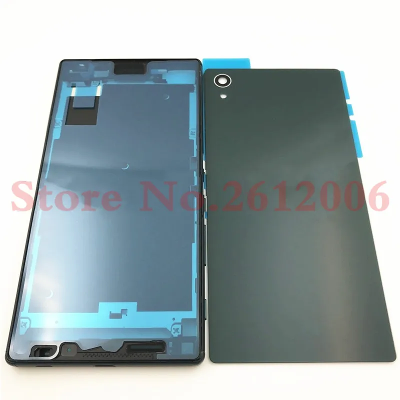 Полный корпус для Xperia Z5 Dual E6653 E6603 E6633 E6683 средняя рамка ободок передней панели корпус+ чехол для батареи