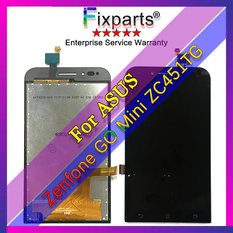 ЖК экран для ASUS Zenfone Go ZC451TG дисплей сенсорный дигитайзер сенсор внешнее стекло