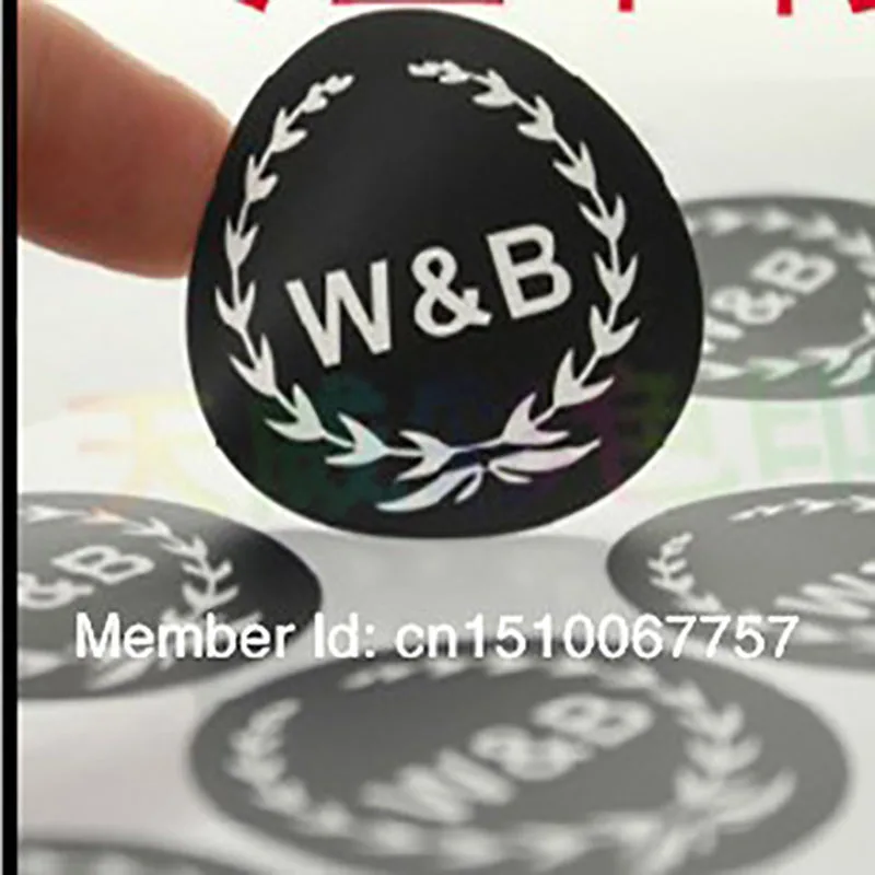 Wholesale Free Shipping Customize Logo Sticker Label Barcode (Die Cut Any Shape MOQ:2000 pcs good quality Cheap price ) | Дом и сад