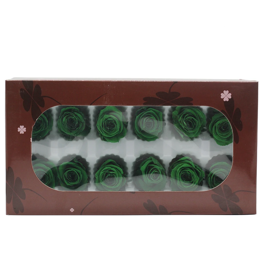 Настоящая Роза Eternelle Doos Natuurlijke Bewaard Bloem Rose 3-4 см Onsterfelijke Rose Valentijnsdag Gift Fleur Eternelle