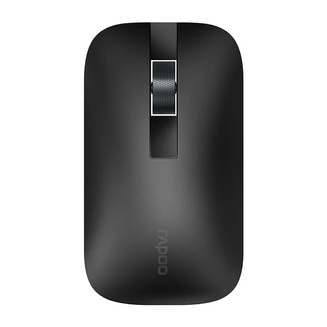 M550Rchargeable Rapoo M550 перезаряжаемая многорежимная Bluetooth 3,0/4,0 и 2,4G беспроводная мышь офисный ПК управляемая 3 устройства Бесшумная тонкая мышь - Цвет: M550Rchargeable