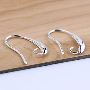type01 Onwear 20 шт., серьги из розового золота и серебра, провода, крючки, сделай сам, медные серьги, застежки, фурнитура для изготовления ювелирных изделий - Цвет: type01