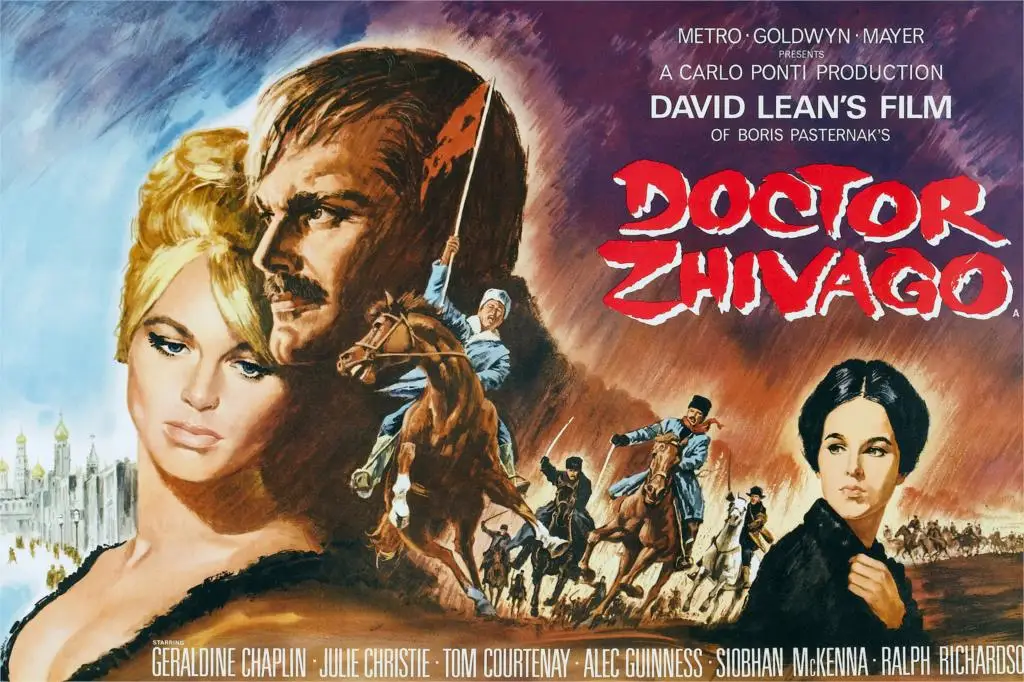 DIY рамка доктор чживаго (1965) любовь постер классического кинофильма украшение