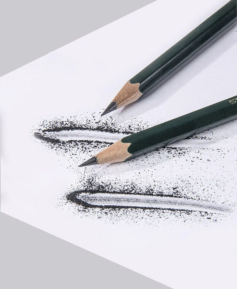 Faber Castell 9000 профессиональные карандаши для рисования набросок рисунок затенение Графитовые карандаши 16 градусов твердости для художника