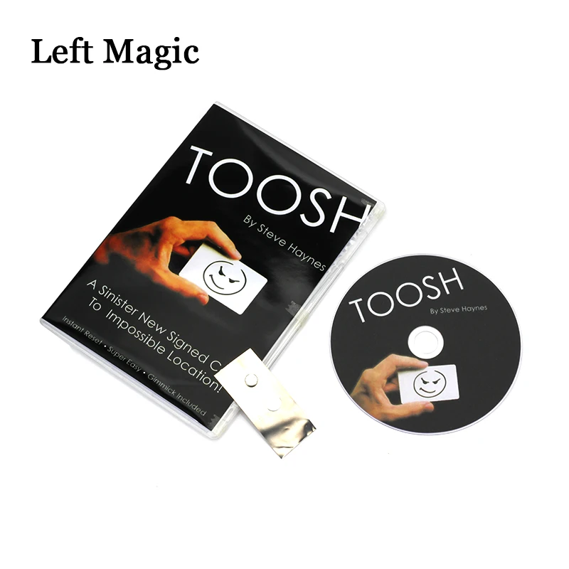 Toosh от Стива х карта (Gimmicks + DVD) фокусы реквизит сценическая уличная комедия Mentalism