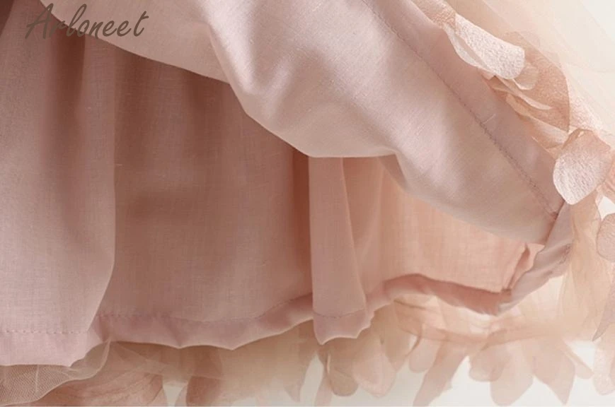 Arloneet детское платье для девочек без рукавов с принтом красивая летняя одежда RE28 |