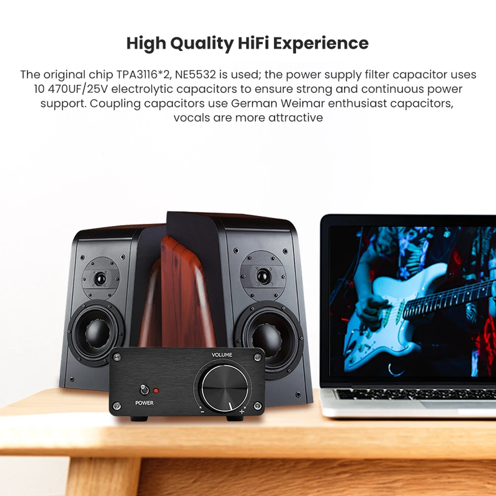 Усилитель сабвуфера AIYIMA Dual TPA3116 цифровой мини усилитель высокой мощности Hi Fi